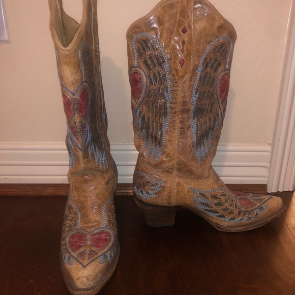 Corral Vintage cowgirl boots. - Picture 2 of 5